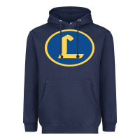 Navy Loyola Blakefield Heavyweight Hoodie - linhVisuals
