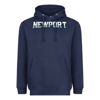 Navy Newport School Heavyweight Hoodie - linhVisuals
