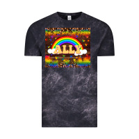Cloud Black Ally Vintage Tee - FaDigitalArtStudio