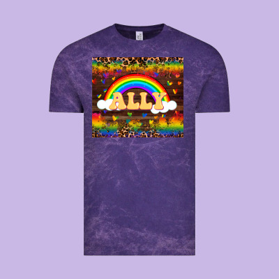 Ally Vintage Tee Designed By Fadigitalartstudio