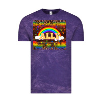 Cloud Purple Ally Vintage Tee - FaDigitalArtStudio