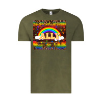 Vintage Olive Ally Vintage Tee - FaDigitalArtStudio