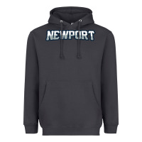 Smoke Newport School Heavyweight Hoodie - linhVisuals