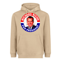 Mushroom richard nixon president usa vote election campaign t shirt Heavyweight Hoodie - linhVisuals