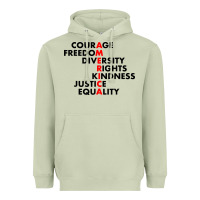 Matcha anti trump resist Heavyweight Hoodie - linhVisuals