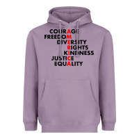 Lavender anti trump resist Heavyweight Hoodie - linhVisuals
