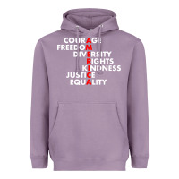 Lavender anti trump resist Heavyweight Hoodie - linhVisuals