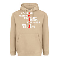 Mushroom anti trump resist Heavyweight Hoodie - linhVisuals