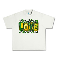 Pistachio St. Patrick's Day love Urban Heavy Tee - FaDigitalArtStudio