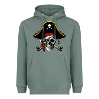 Sage pi rate 3 14 Heavyweight Hoodie - linhVisuals