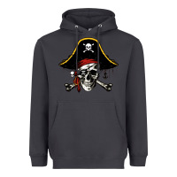 Smoke pi rate 3 14 Heavyweight Hoodie - linhVisuals