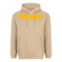 Mushroom Pratt Institute Heavyweight Hoodie - linhVisuals