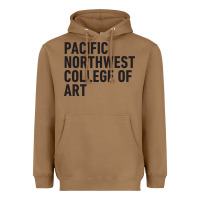 Toasted Coconut Pacific Northwest College of Art Heavyweight Hoodie - linhVisuals