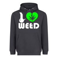 Smoke i love weed fun Heavyweight Hoodie - linhVisuals