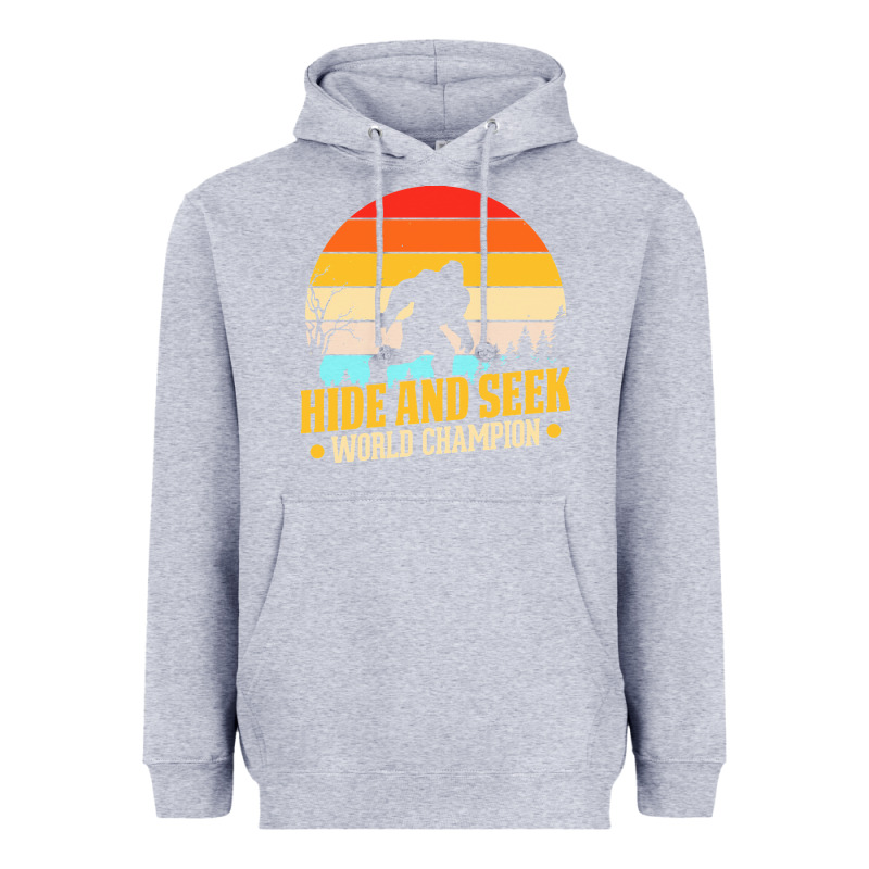 Hide And Seek World Champion Bigfoot T  Shirt Hide And Seek World Cham Heavyweight Hoodie by linhVisuals | Teevron