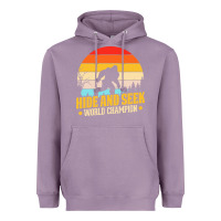 Lavender hide and seek world champion bigfoot t  shirt hide and seek world cham Heavyweight Hoodie - linhVisuals