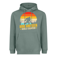 Sage hide and seek world champion bigfoot t  shirt hide and seek world cham Heavyweight Hoodie - linhVisuals