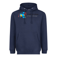 Navy Ringling College of Art and Design Heavyweight Hoodie - linhVisuals