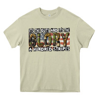 Mossy its the guts and its the glory a hundred stripes Heavy Core Tee - CowGirlArtShop