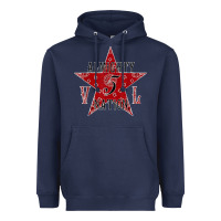 Navy almighty vice lord nation vl avln t shirt Heavyweight Hoodie - linhVisuals