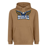 Toasted Coconut twin city christian school Heavyweight Hoodie - linhVisuals