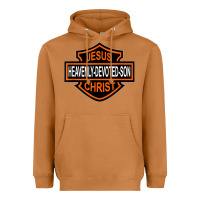 Meerkat enjoy jesus christ heavenly devoted son parody religious tee t shirt Heavyweight Hoodie - linhVisuals