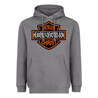 Storm enjoy jesus christ heavenly devoted son parody religious tee t shirt Heavyweight Hoodie - linhVisuals
