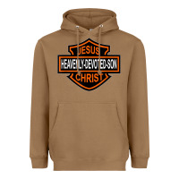 Toasted Coconut enjoy jesus christ heavenly devoted son parody religious tee t shirt Heavyweight Hoodie - linhVisuals