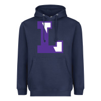 Navy boston latin school Heavyweight Hoodie - linhVisuals