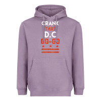 Lavender vintage washington d.c crank that go go music design gift. t shirt Heavyweight Hoodie - linhVisuals