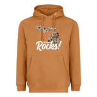 Meerkat great lakes shaped men women petoskey stone michigan rocks pullover ho Heavyweight Hoodie - linhVisuals
