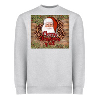 Heather Grey santa merry christmas y'all Heavyweight Sweatshirt - AdoDesignShop