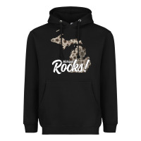 Great Lakes Shaped Men Women Petoskey Stone Michigan Rocks Pullover Ho Heavyweight Hoodie | Teevron