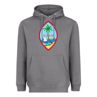 Storm guam coat of arms souvenir gift flag chamorro t shirt Heavyweight Hoodie - linhVisuals