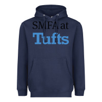 Navy SMFA at Tufts Heavyweight Hoodie - linhVisuals
