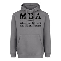 Storm mba graduation gifts when your bs can't take you further Heavyweight Hoodie - linhVisuals
