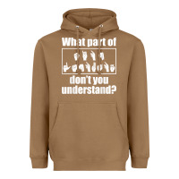 Toasted Coconut funny sign language gift men women hand symbol interpreter t shirt Heavyweight Hoodie - linhVisuals