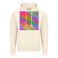 Vintage Artic neon glitter leopard seamless pattern Vintage Hoodie - BundleAndBundleShop