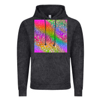 Vintage Black neon glitter leopard seamless pattern Vintage Hoodie - BundleAndBundleShop