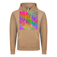 Vintage Coffee neon glitter leopard seamless pattern Vintage Hoodie - BundleAndBundleShop