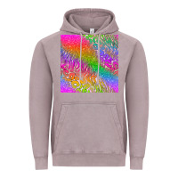 Vintage Zinc neon glitter leopard seamless pattern Vintage Hoodie - BundleAndBundleShop