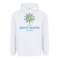 White bryn mawr school Heavyweight Hoodie - linhVisuals