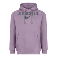 Lavender just deduce it funny sherlock holmes detective raglan baseball tee Heavyweight Hoodie - linhVisuals