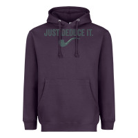 Plum just deduce it funny sherlock holmes detective raglan baseball tee Heavyweight Hoodie - linhVisuals