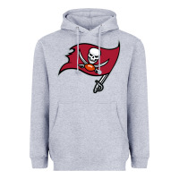 Heather Grey Team Of Tampa Bay American Football Heavyweight Hoodie - linhVisuals