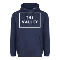 Navy san fernando valley sfv valley los angeles trendy design t shirt Heavyweight Hoodie - linhVisuals