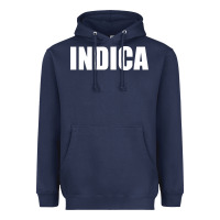 Navy indica Heavyweight Hoodie - linhVisuals