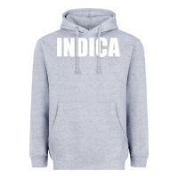 Heather Grey indica Heavyweight Hoodie - linhVisuals