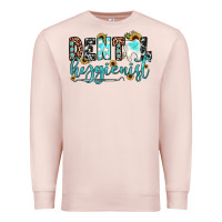Pale Pink dental hygienist Premium Sweatshirt - JahusDesignShop