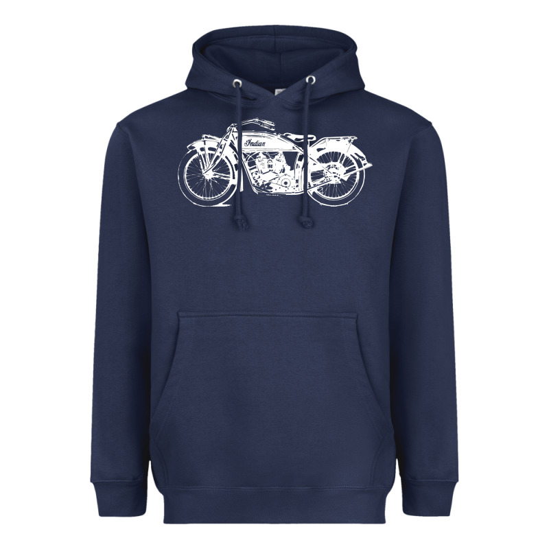 Indian Scout Motorcycle Heavyweight Hoodie by linhVisuals | Teevron